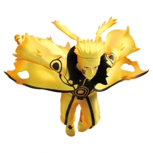 Naruto Uzumaki Naruto Vibration Stars Modo Chakra da Kyuubi Bandai Banpresto Action Figure